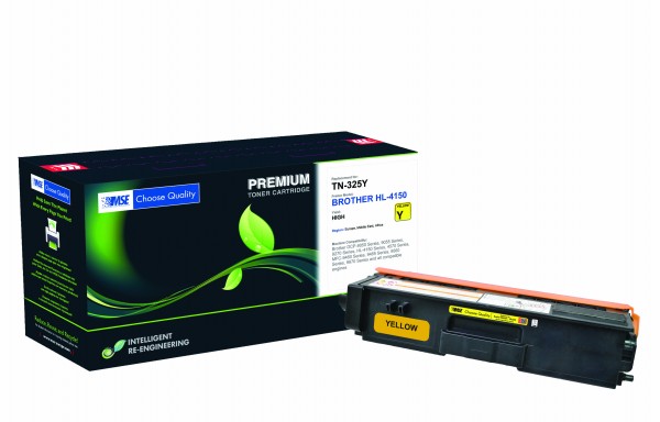 MSE Premium Farb-Toner für Brother HL-4140/4150/4570 Yellow - kompatibel mit TN325Y