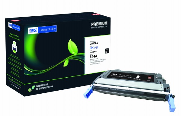 MSE Premium Farb-Toner für HP Color LaserJet 4730 (644A) Black - kompatibel mit Q6460A