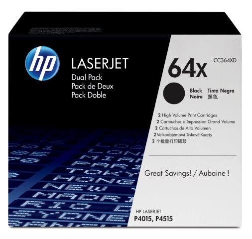 Original Toner Hewlett Packard CC364XD