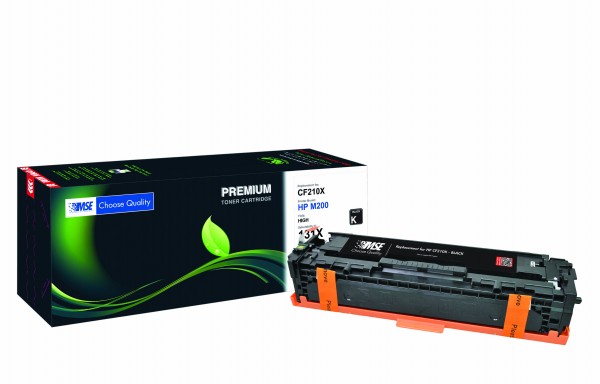 MSE Premium Farb-Toner für HP Color LaserJet M251 (131X) Black High Yield - kompatibel mit CF210X