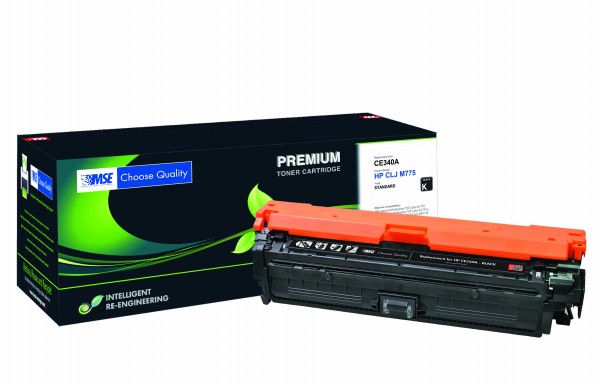 MSE Premium Farb-Toner für HP Color LaserJet M775 (651A) Black - kompatibel mit CE340A