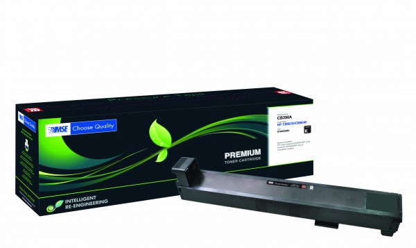 MSE Premium Farb-Toner für HP Color LaserJet CM6030/6040 (825A) Black - kompatibel mit CB390A