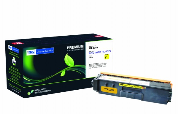 MSE Premium Farb-Toner für Brother HL-4570 Yellow - kompatibel mit TN328Y