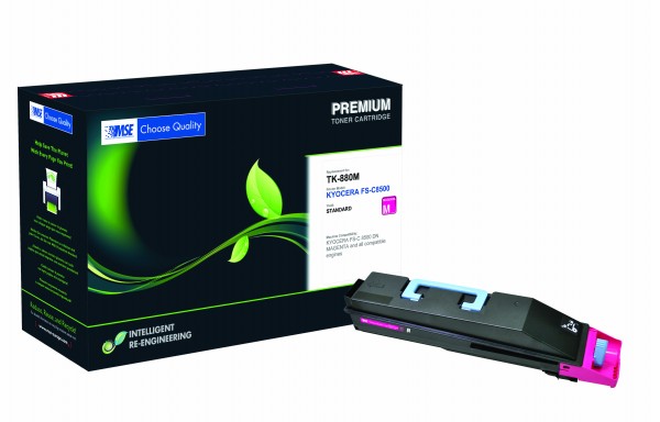 MSE Premium Farb-Toner für Kyocera FS-C8500 Magenta - kompatibel mit TK-880M