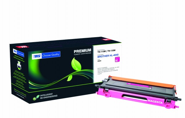 MSE Premium Farb-Toner für Brother HL-4040/4050/4070 Magenta - kompatibel mit TN135M