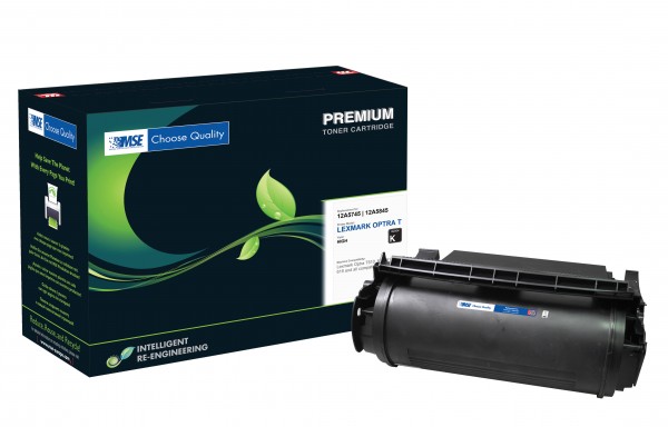 MSE Premium Toner für Lexmark Optra T610 High Yield - kompatibel mit 12A5745