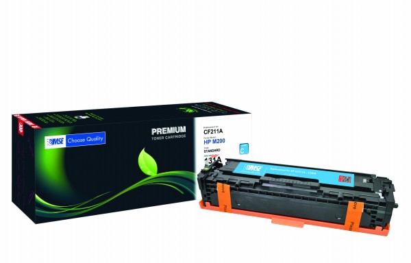 MSE Premium Farb-Toner für HP Color LaserJet M251 (131A) Cyan - kompatibel mit CF211A