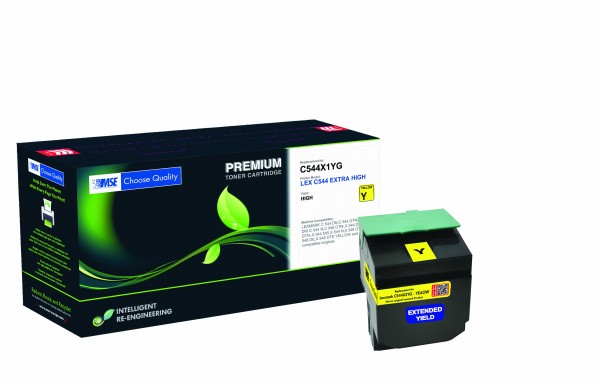 MSE Premium Farb-Toner für Lexmark C544 Magenta Extra High Yield - kompatibel mit C544X2MG