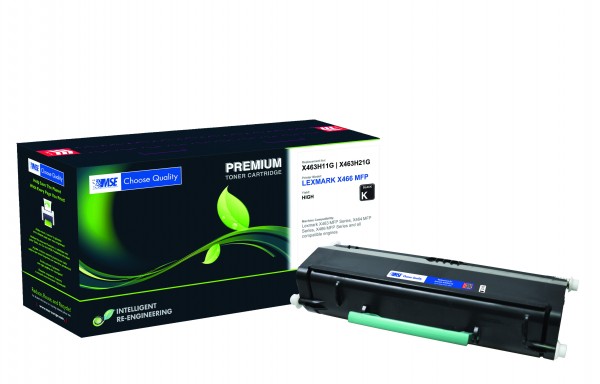 MSE Premium Toner für Lexmark X463 High Yield - kompatibel mit X463H21G